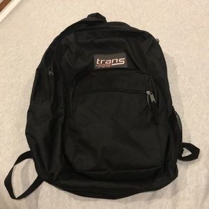 black jansport backpack